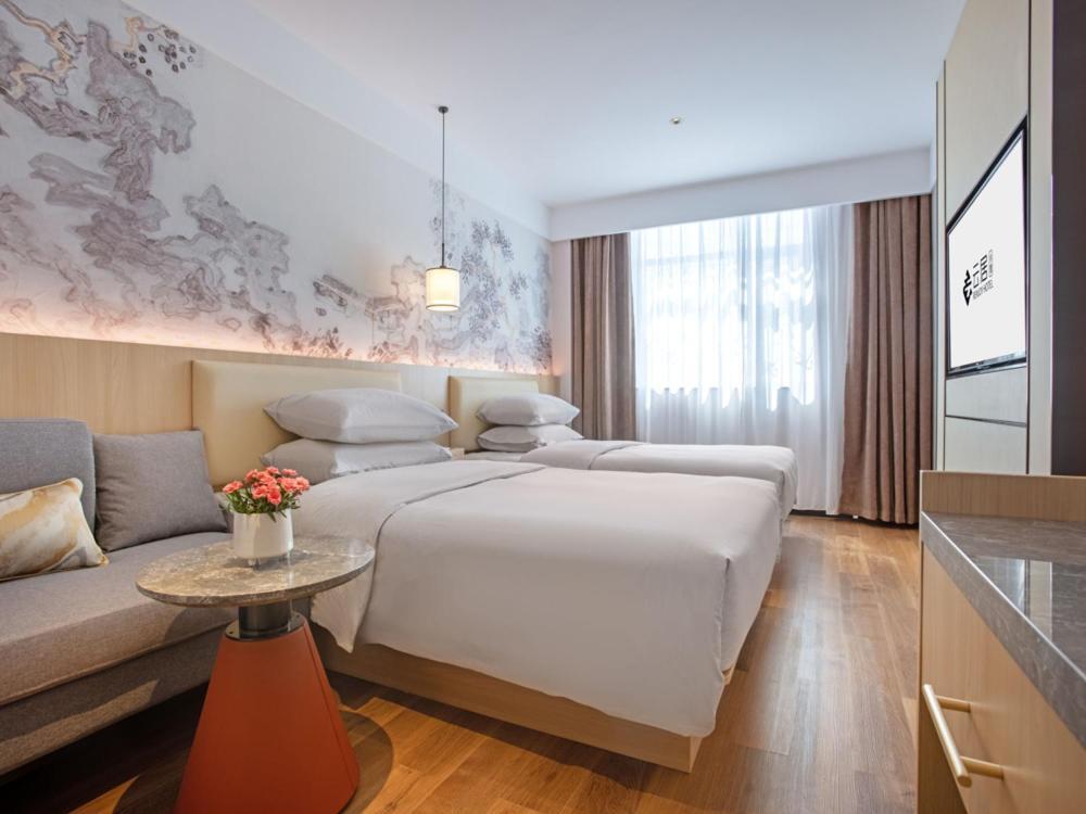 Yunju Hotel Beijing Yonghe Palace Guijie Siheyuan Exteriér fotografie