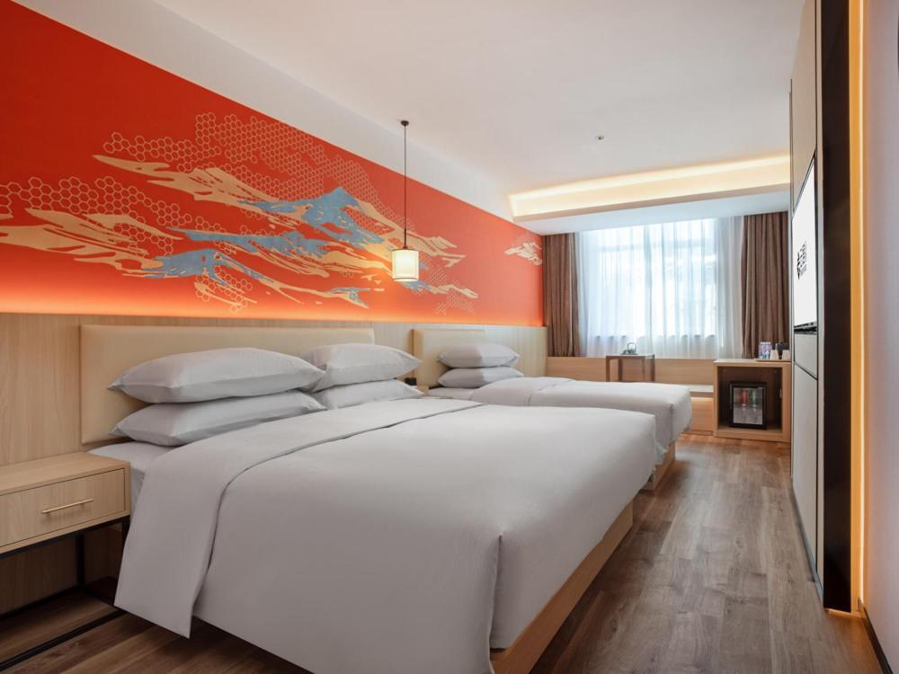 Yunju Hotel Beijing Yonghe Palace Guijie Siheyuan Exteriér fotografie