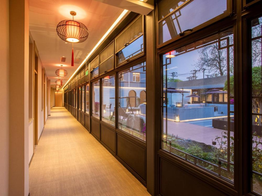 Yunju Hotel Beijing Yonghe Palace Guijie Siheyuan Exteriér fotografie
